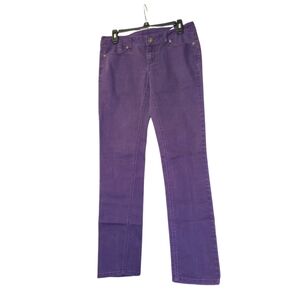 City Streets Purple Skinny Jeans - Size 7